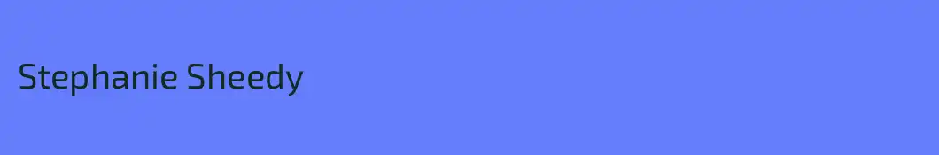 Stephanie Sheedy